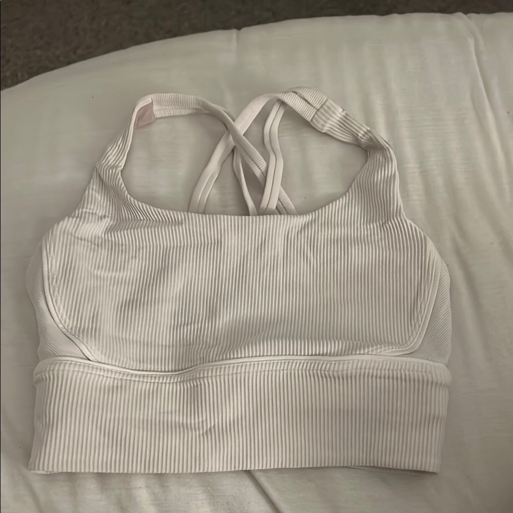 lululemon sports bra-size 2, white